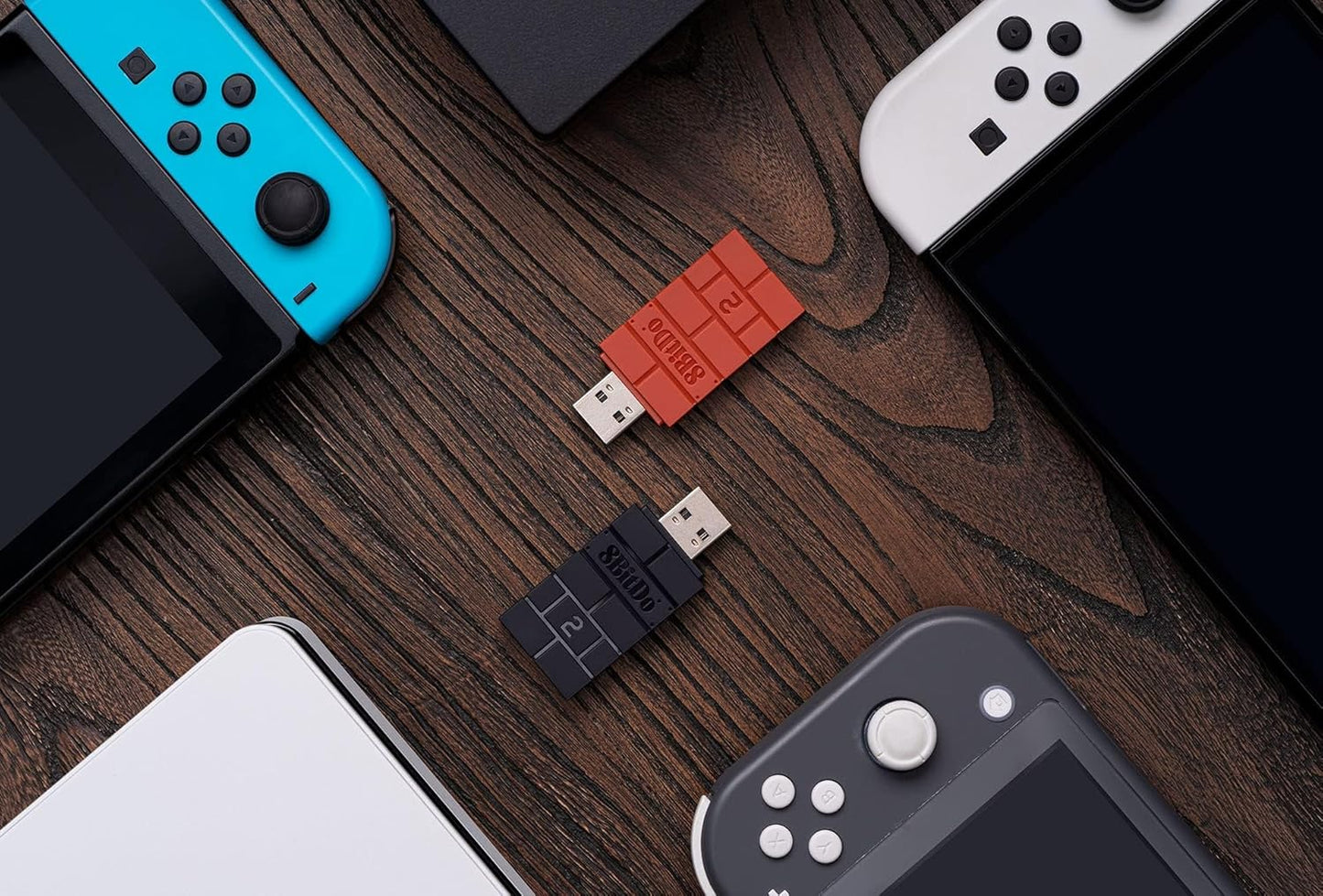 Adaptateur Bluetooth USB Sans Fil Compatible PS5 PS4 Xbox Switch PC Android Raspberry Pi – Récepteur Manette Gaming 8BitDo Wireless Adapter 2