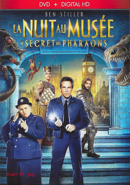 DVD la nuit au musée le secret des pharaons