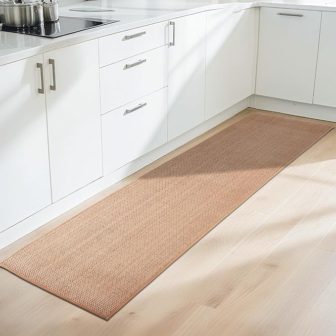 Tapis de Cuisine Antidérapant Lavable 45x180 cm – Long Tapis de Sol Absorbant pour Cuisine, Évier, Entrée, Couloir et Buanderie