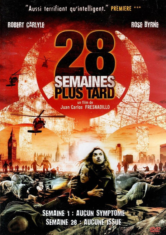 dvd robert carlyle 28 semaines plus tard