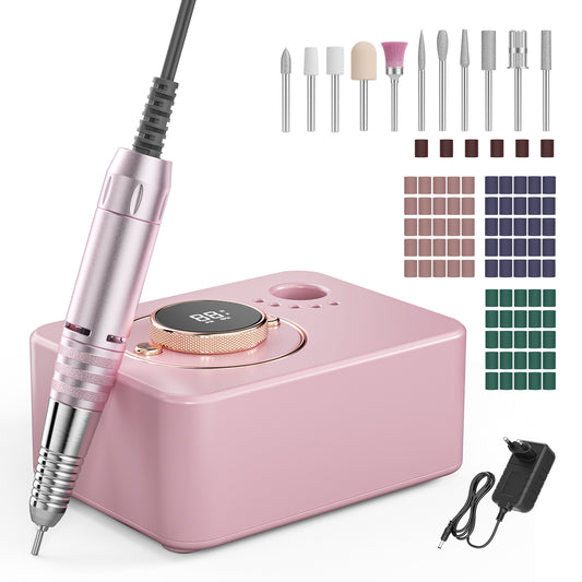 Perceuse à Ongles Électrique 35 000 tr/min – Machine Manucure Professionnelle Moteur Sans Balais