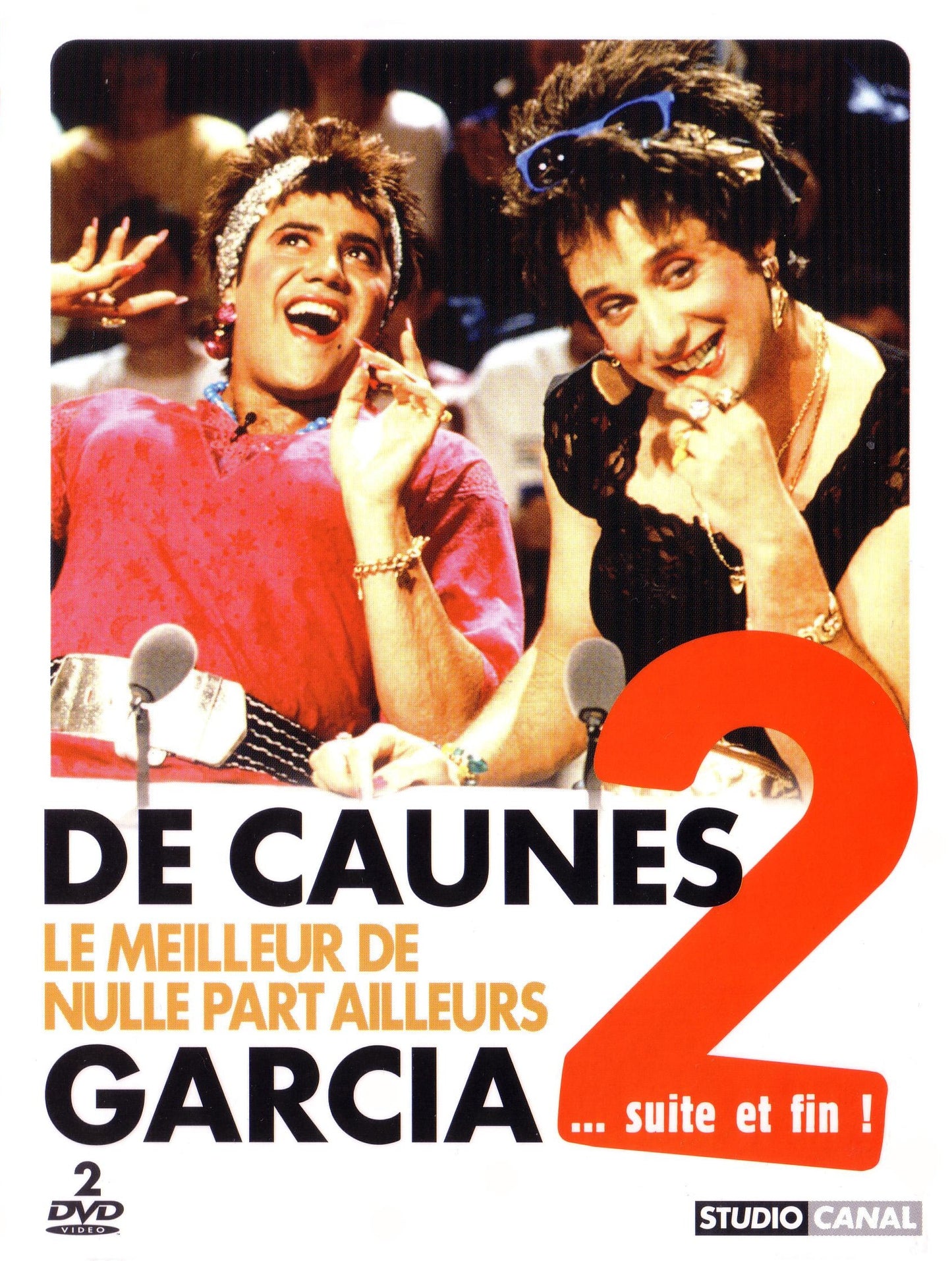 dvd De Caunes Garcia Le Meilleur DeNuls Part Ailleurs 2