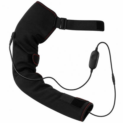 Attelle Chauffante Électrique Bras & Épaule – Coussin Anti-Douleur, Massage & Soulagement Articulations – Prise UE