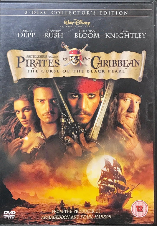 pirates des caraïbes la malédiction du black pearl DVD