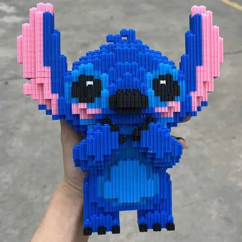 Figurine blocs de construction 21 cm – Modèle animal mignon à assembler – Jeu créatif enfants & adultes – Compatible briques