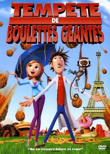Dvd tempete de boulettes geantes