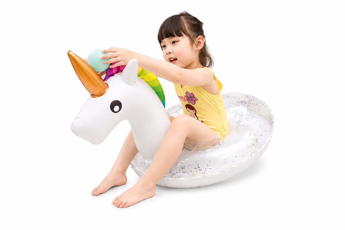 Bouée Gonflable Licorne pour Enfant – Anneau de Natation Piscine et Plage – Flotteur Été Enfant Sécurisé – Jouet Piscine Gonflable
