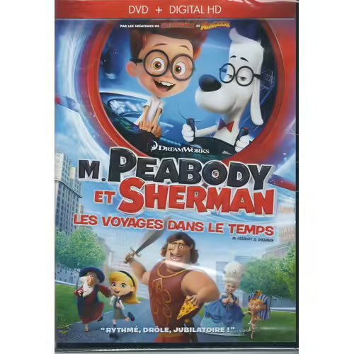 Dvd M. Peabody Et Sherman Les Voyages Dans Le Temps