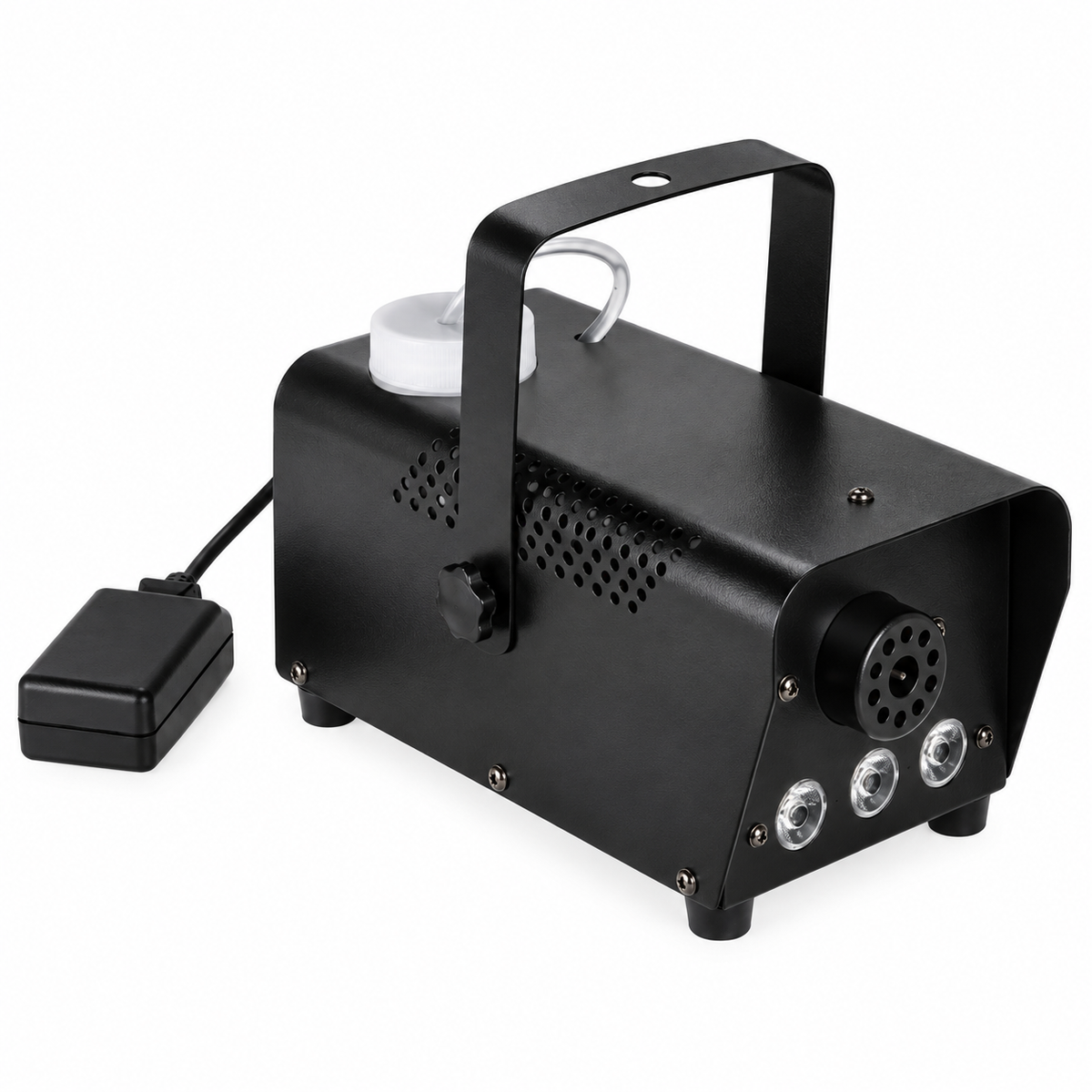 Machine à Fumée LED 500W RGB – Générateur de Brouillard avec Télécommande – Éclairage Coloré Soirée Événement Spectacle