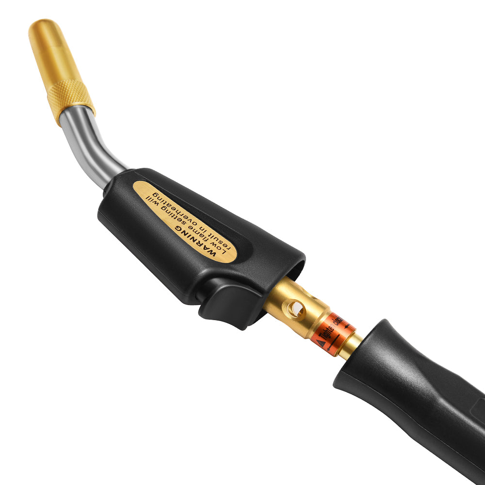 Torche Soudage Propane MAPP GJ6000 – Chalumeau 1,5 m Brasage Chauffage Barbecue Rétraction