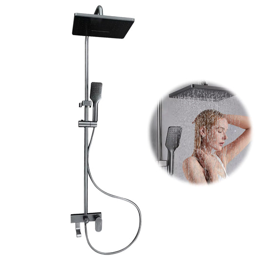 Système de Douche LED avec Affichage Numérique – Pommeau Aluminium Haute Pression