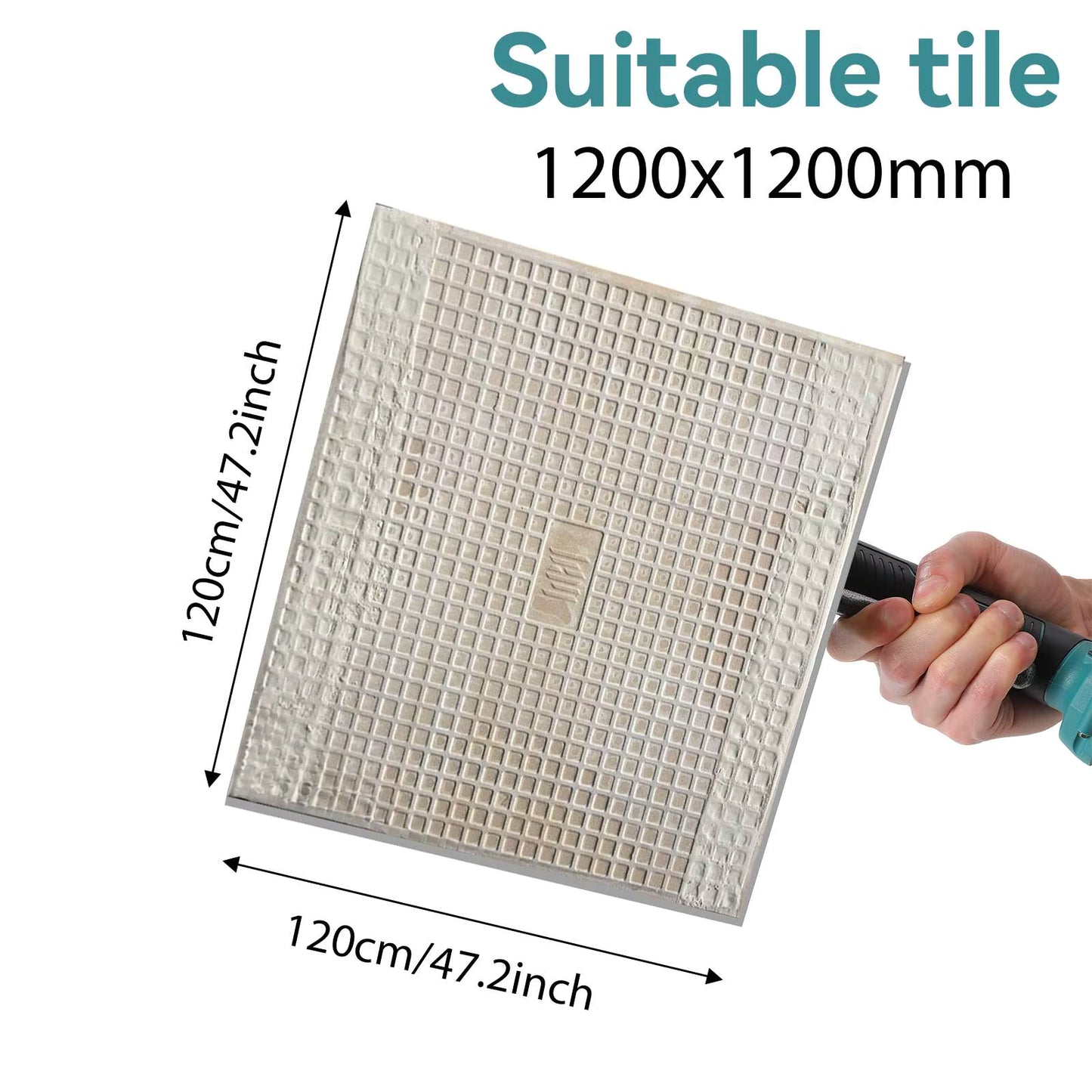 Niveleur de Carrelage Électrique 100KG – Outil de Nivellement à Aspiration 5 Vitesses