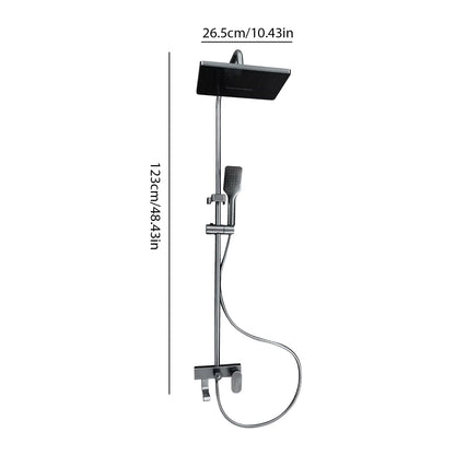 Système de Douche LED avec Affichage Numérique – Pommeau Aluminium Haute Pression