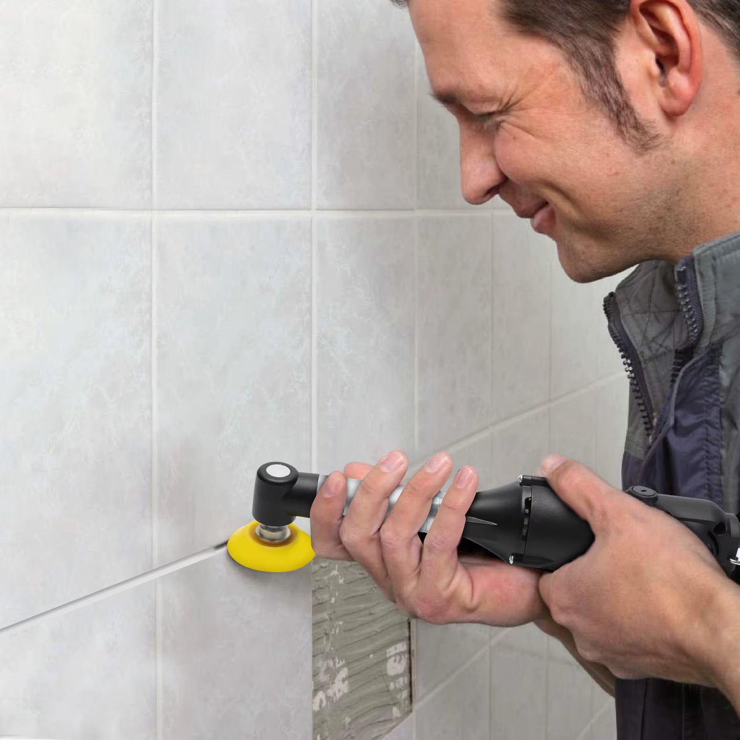 Meuleuse droite électrique 350 W à 6 vitesses pour meulage et polissage