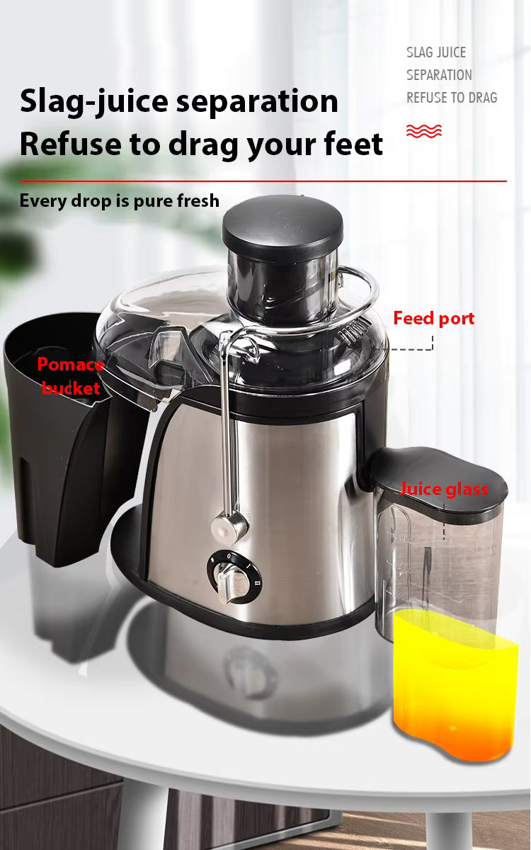 Extracteur de Jus 400W – Centrifugeuse 2 Vitesses 400ML