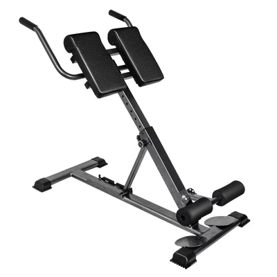 Banc d'Extension Dorsale Pliable Réglable – Chaise Romaine Multifonction Lombaires, Abdos, Gainage