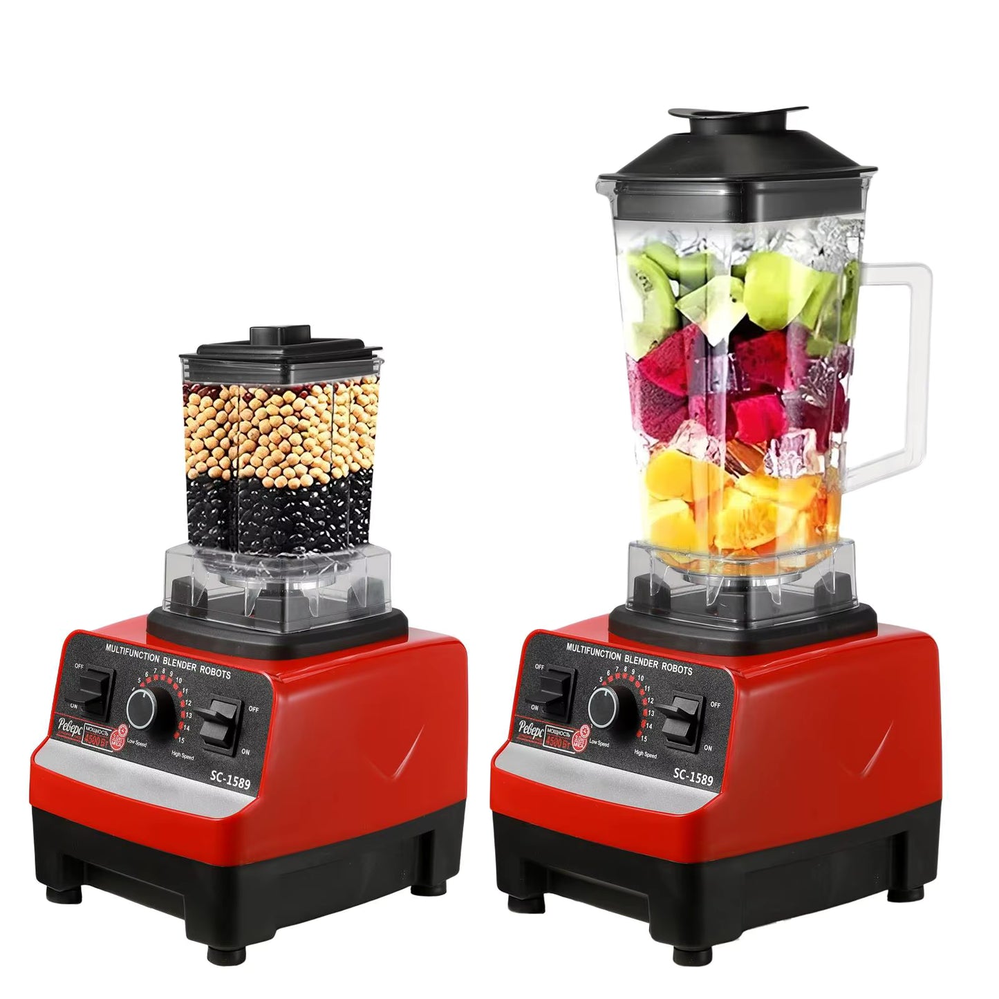 Mixeur Commercial 2000W – Blender Haute Puissance Sans BPA