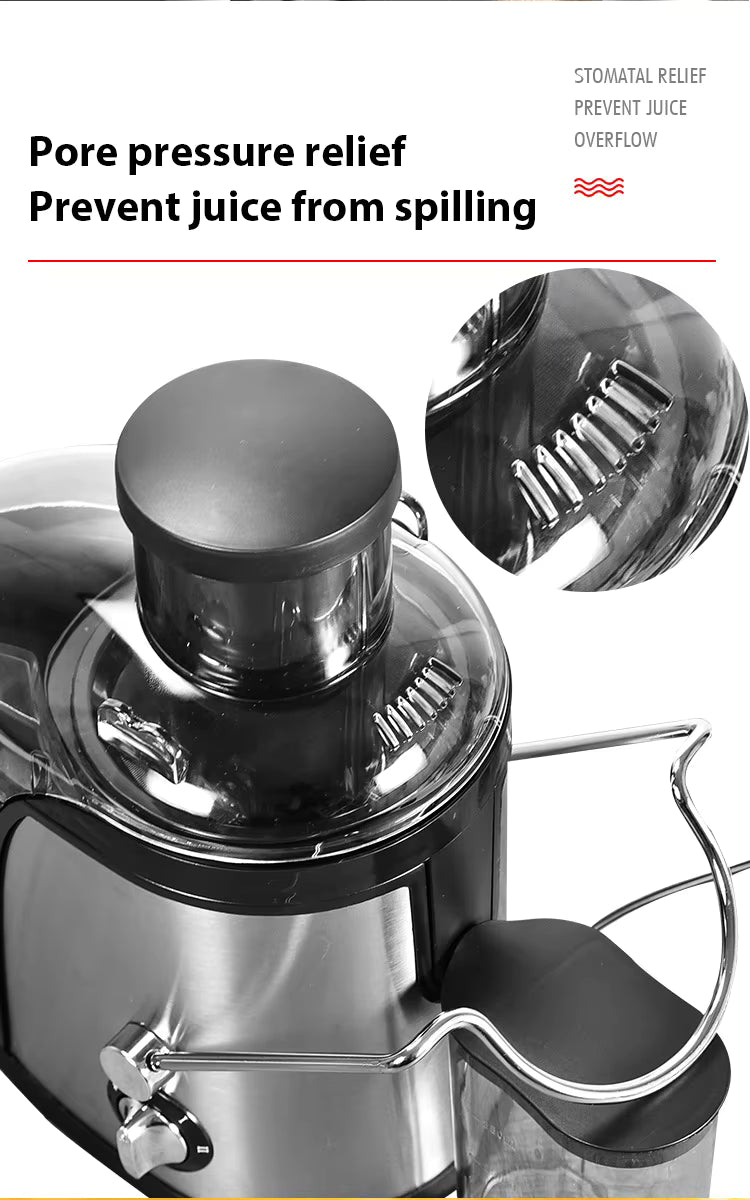 Extracteur de Jus 400W – Centrifugeuse 2 Vitesses 400ML