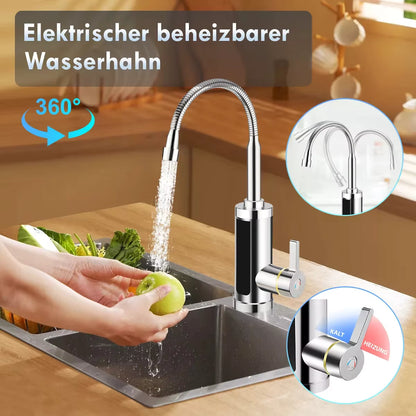 Robinet électrique instantané 3000W rotatif 360°