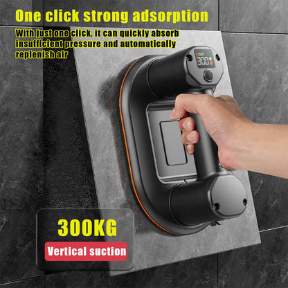 Ventouse Électrique Sous Vide avec Affichage Numérique – Outil de Levage 300kg (Lot de 2)