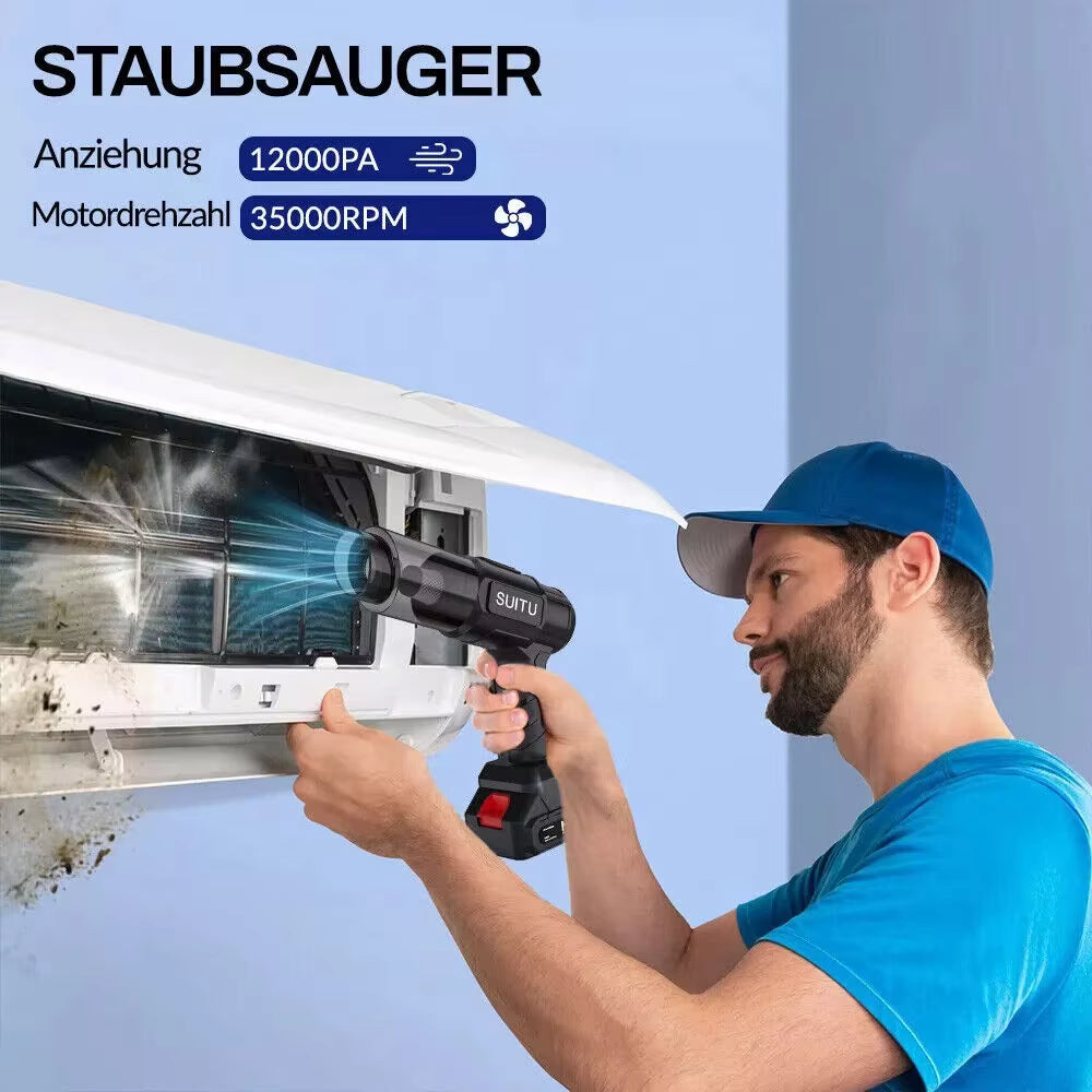 Aspirateur de voiture sans fil 5000 Pa haute puissance 1500 mAh