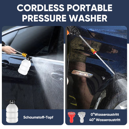 Nettoyeur Haute Pression Sans Fil 21V – Pistolet à Eau Portable pour Lavage Auto