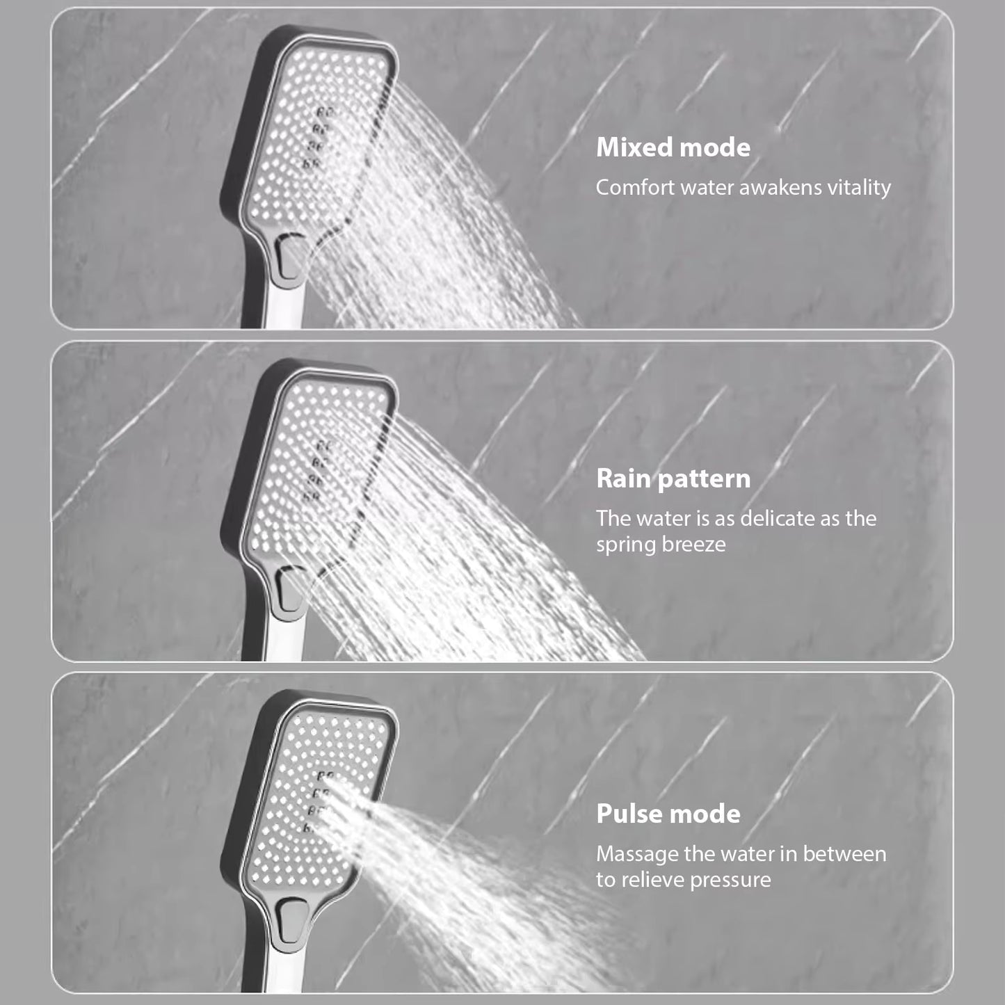 Ensemble de Douche avec Affichage Numérique – Mitigeur en Cuivre et Pommeau Haute Pression