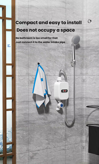 Chauffe-Eau Instantané 3500W – Robinet Chauffant avec Affichage Numérique