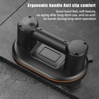 Ventouse Électrique Sous Vide avec Affichage Numérique – Outil de Levage 300kg (Lot de 2)