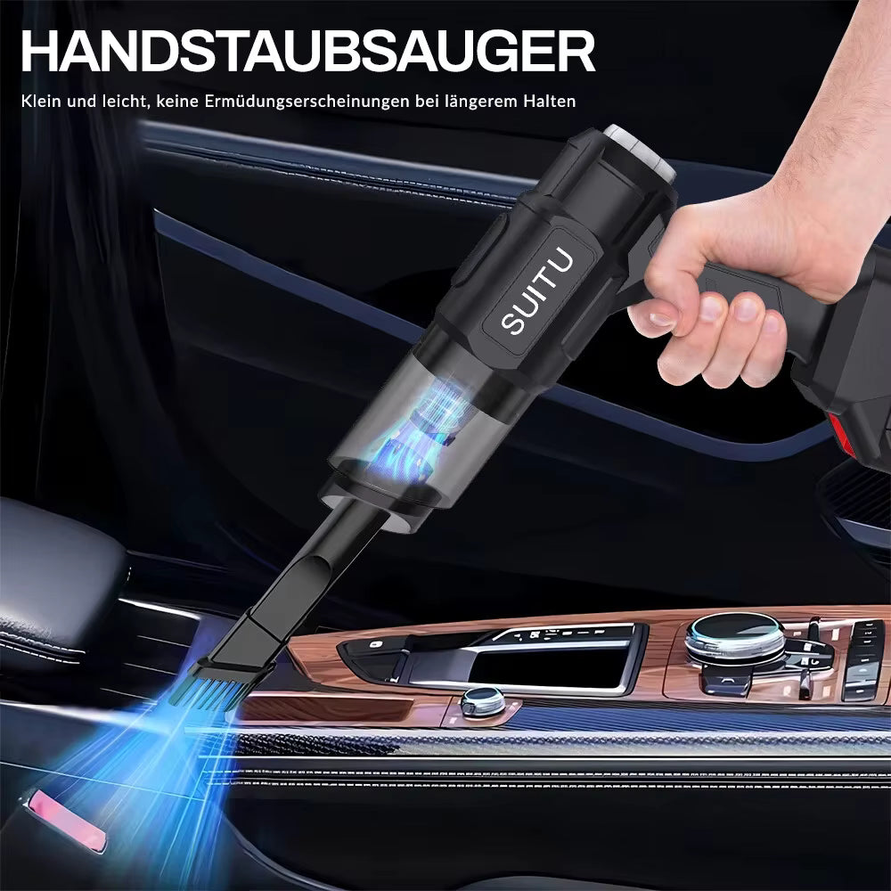 Aspirateur de voiture sans fil 5000 Pa haute puissance 1500 mAh