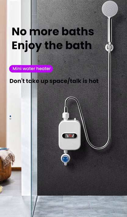 Chauffe-Eau Instantané 3500W – Robinet Chauffant avec Affichage Numérique