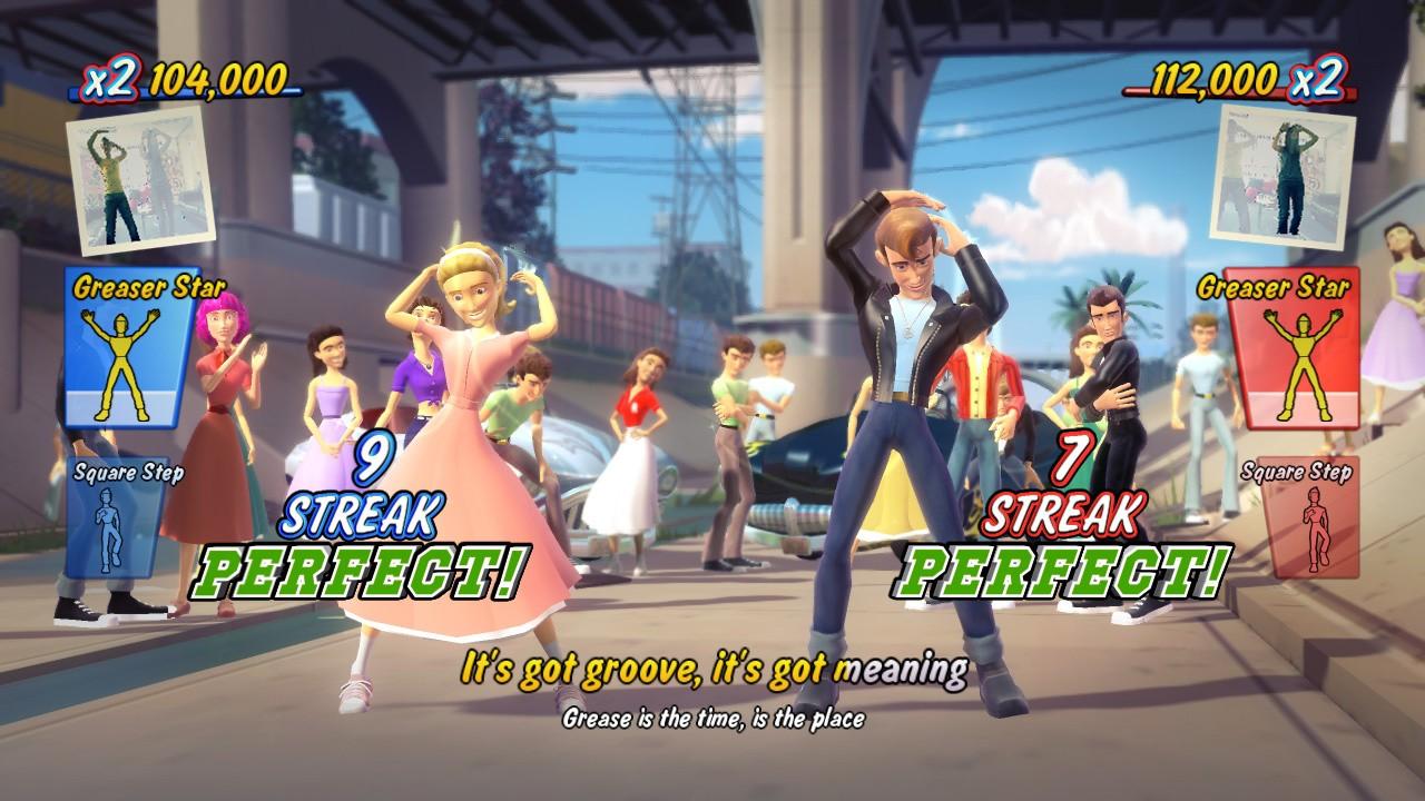 Grease Le Jeu Vidéo Officiel Wii – Jeu de Danse et Chant Musical – Compatible Wii Balance Board – Version Française PAL – Nintendo Wii