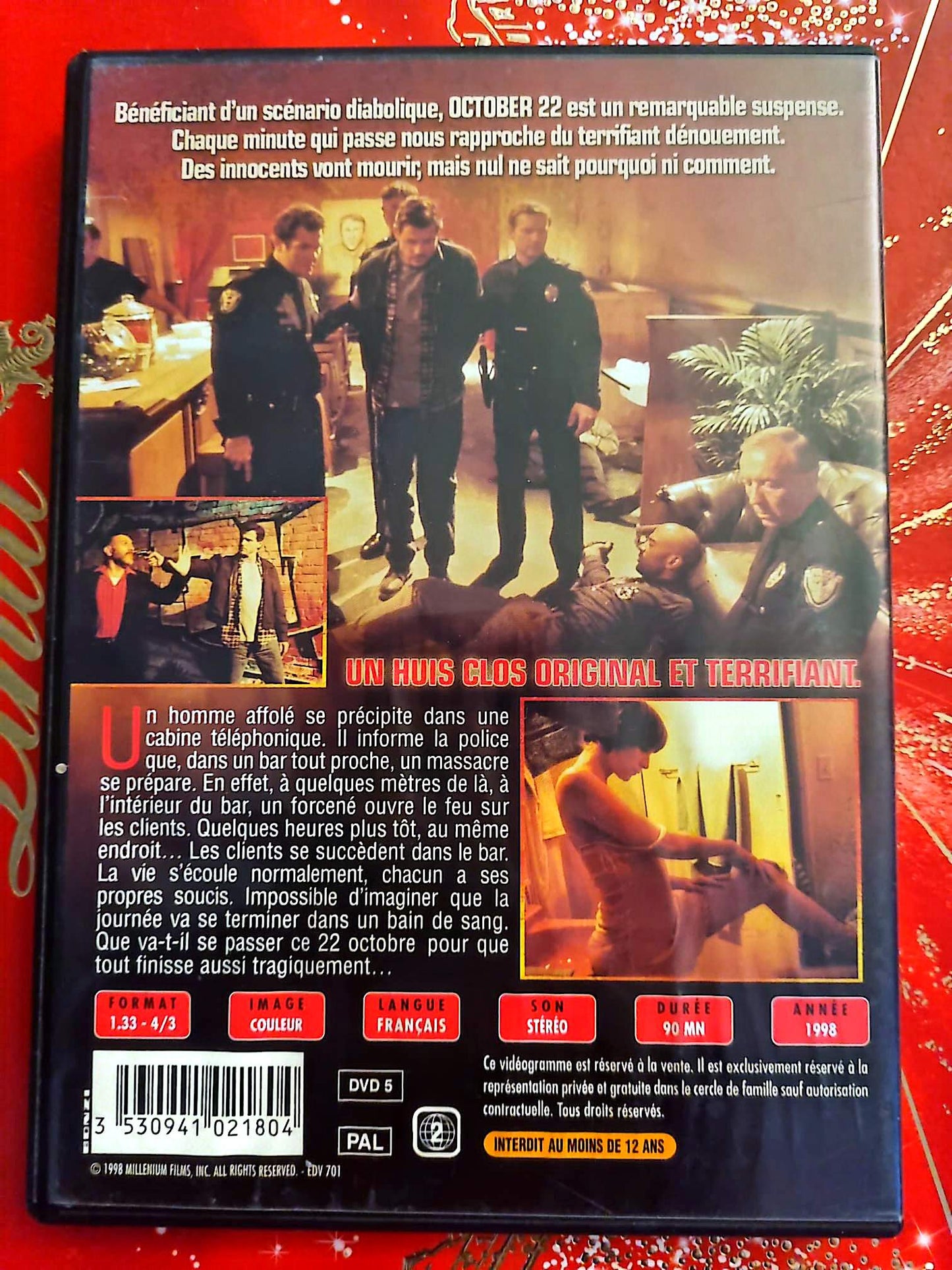 October 22 – DVD – Film Policier Thriller – Richard Schenkman