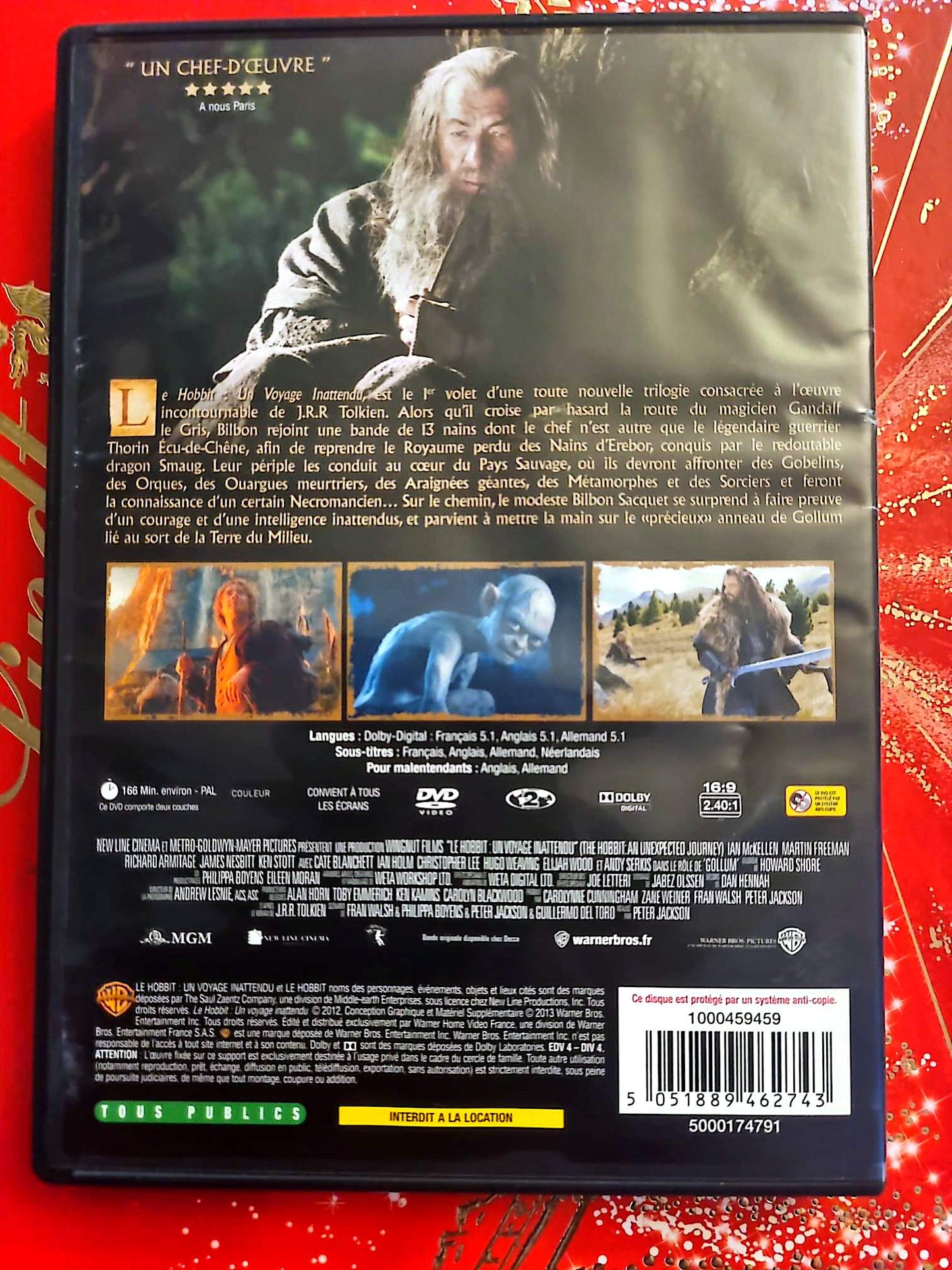 Le Hobbit : Un Voyage Inattendu – DVD – Fantastique Aventure – J.R.R. Tolkien