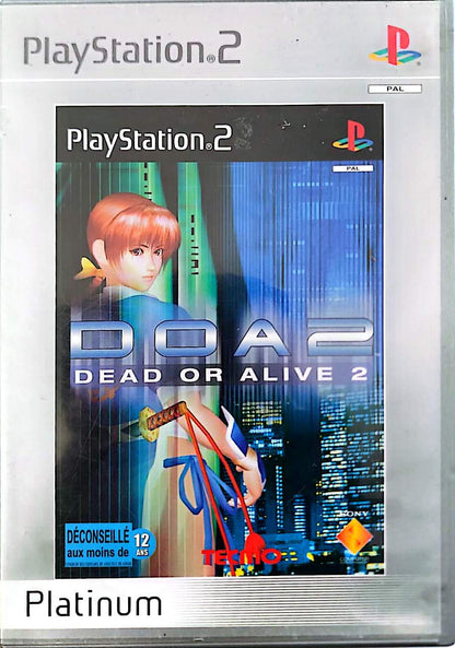 Dead or Alive 2 Platinum – PS2 – Français – Complet en boîte