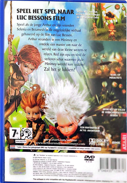 Arthur and the Minimoys – PS2 – PAL – Néerlandais
