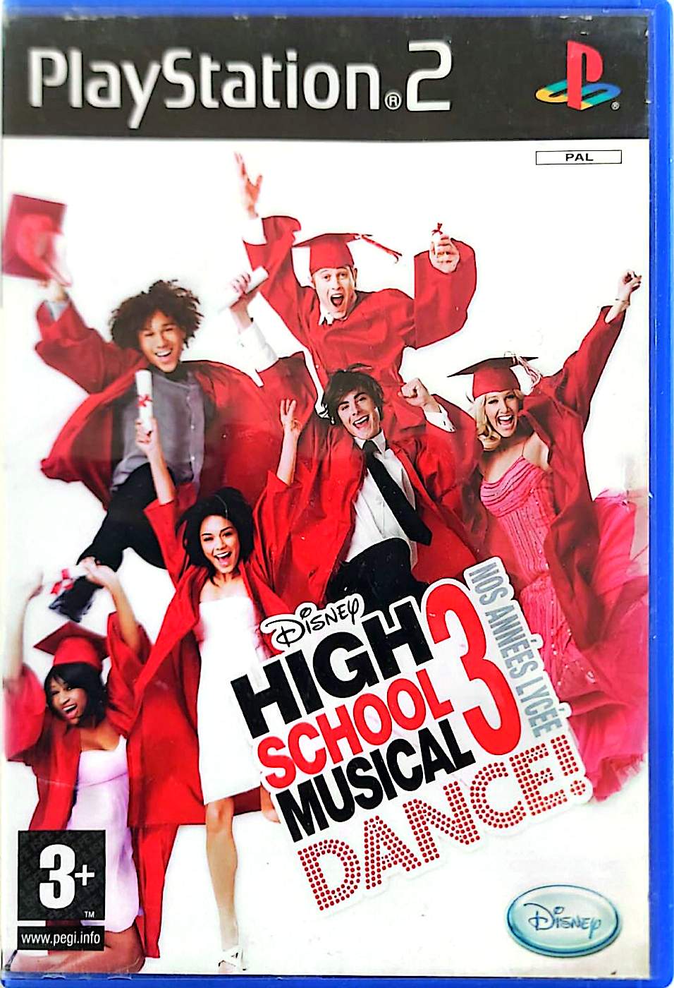 Disney High School Musical 3 Danse ! PS2 PlayStation 2 PAL Jeu de Danse Musical