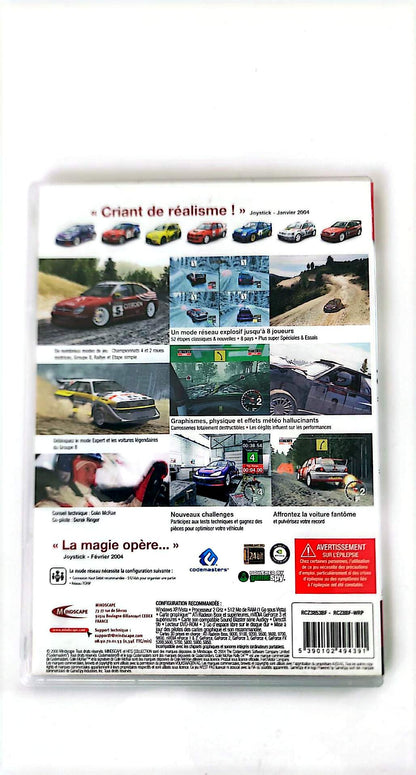 Colin McRae Rally 04 – Jeu PC DVD-ROM | Codemasters | Hits Collection | Version Française