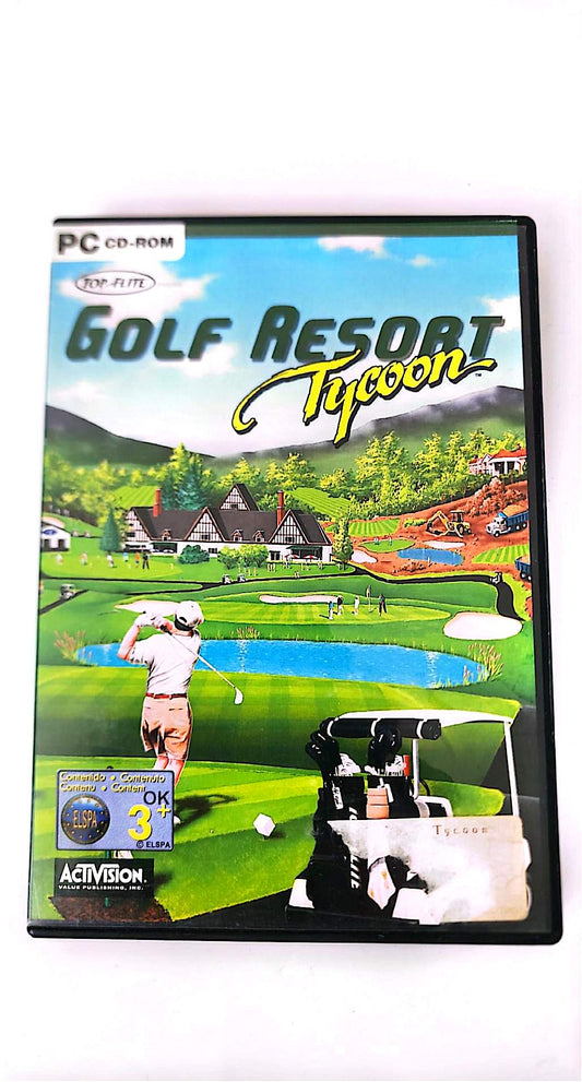 Golf Resort Tycoon – Jeu PC CD-ROM | Activision | Simulation Gestion Golf | Version Anglaise