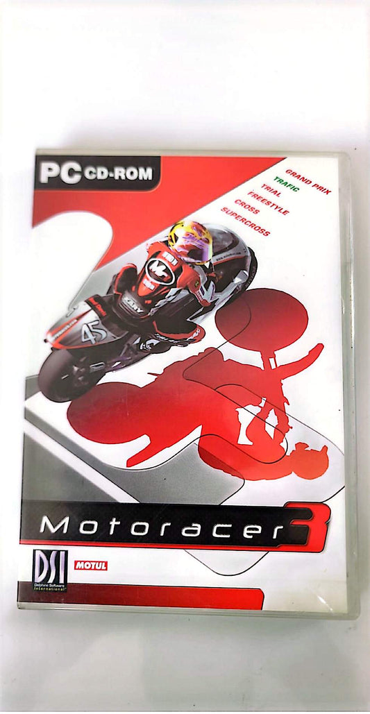 Motoracer 3 – Jeu PC CD-ROM | DSI / Delphine Software | Course Moto | Version Française