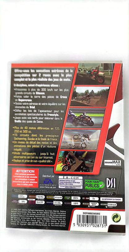 Motoracer 3 – Jeu PC CD-ROM | DSI / Delphine Software | Course Moto | Version Française