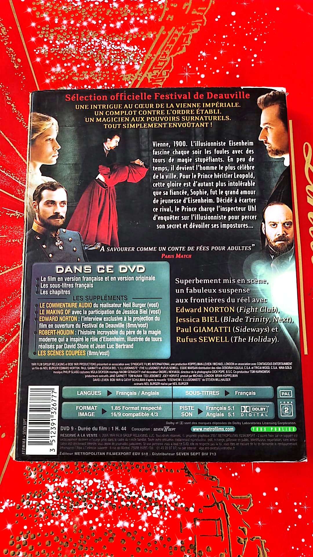 DVD : l'illusionniste