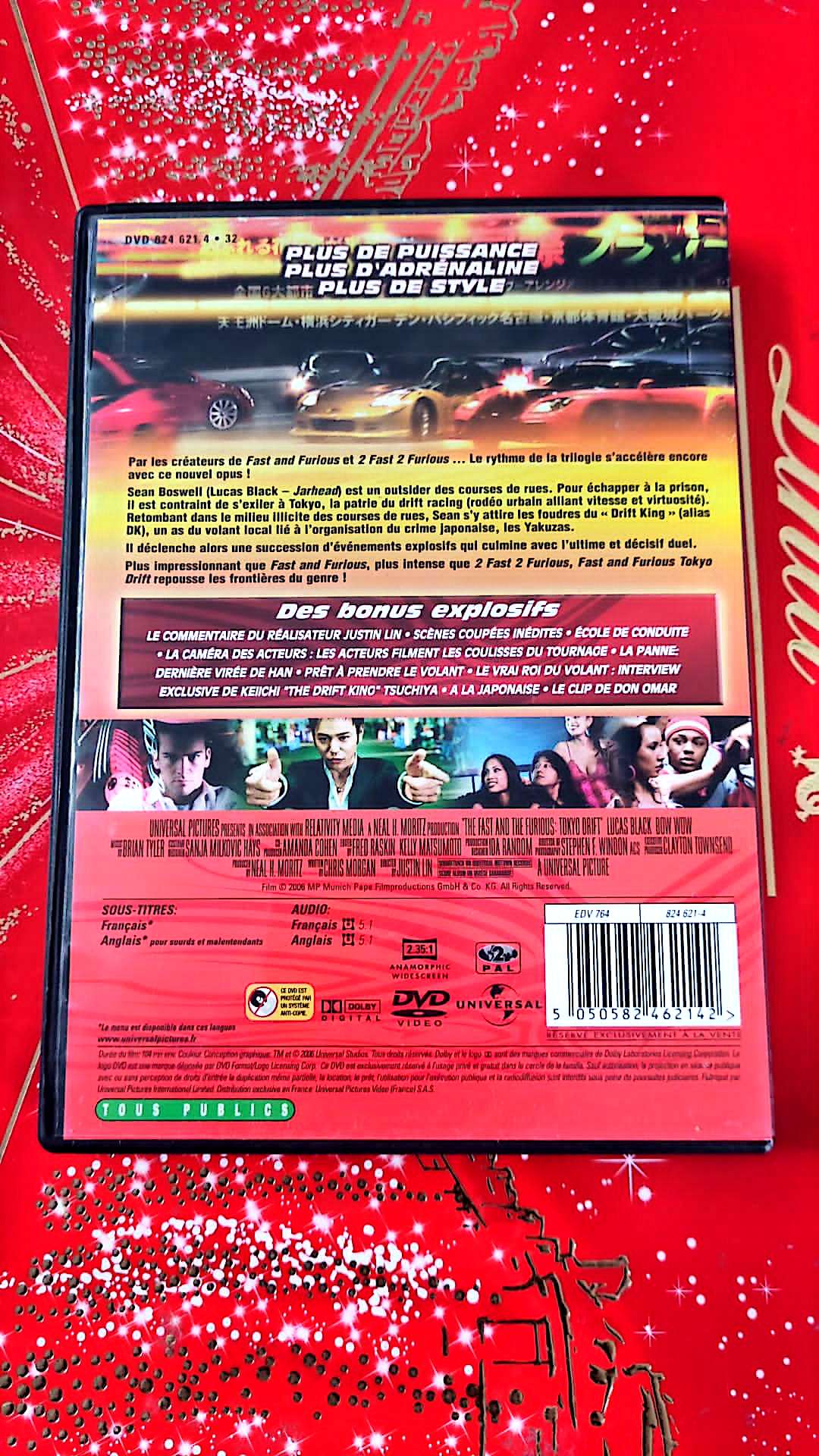 DVD : fast and furious tokyo drift