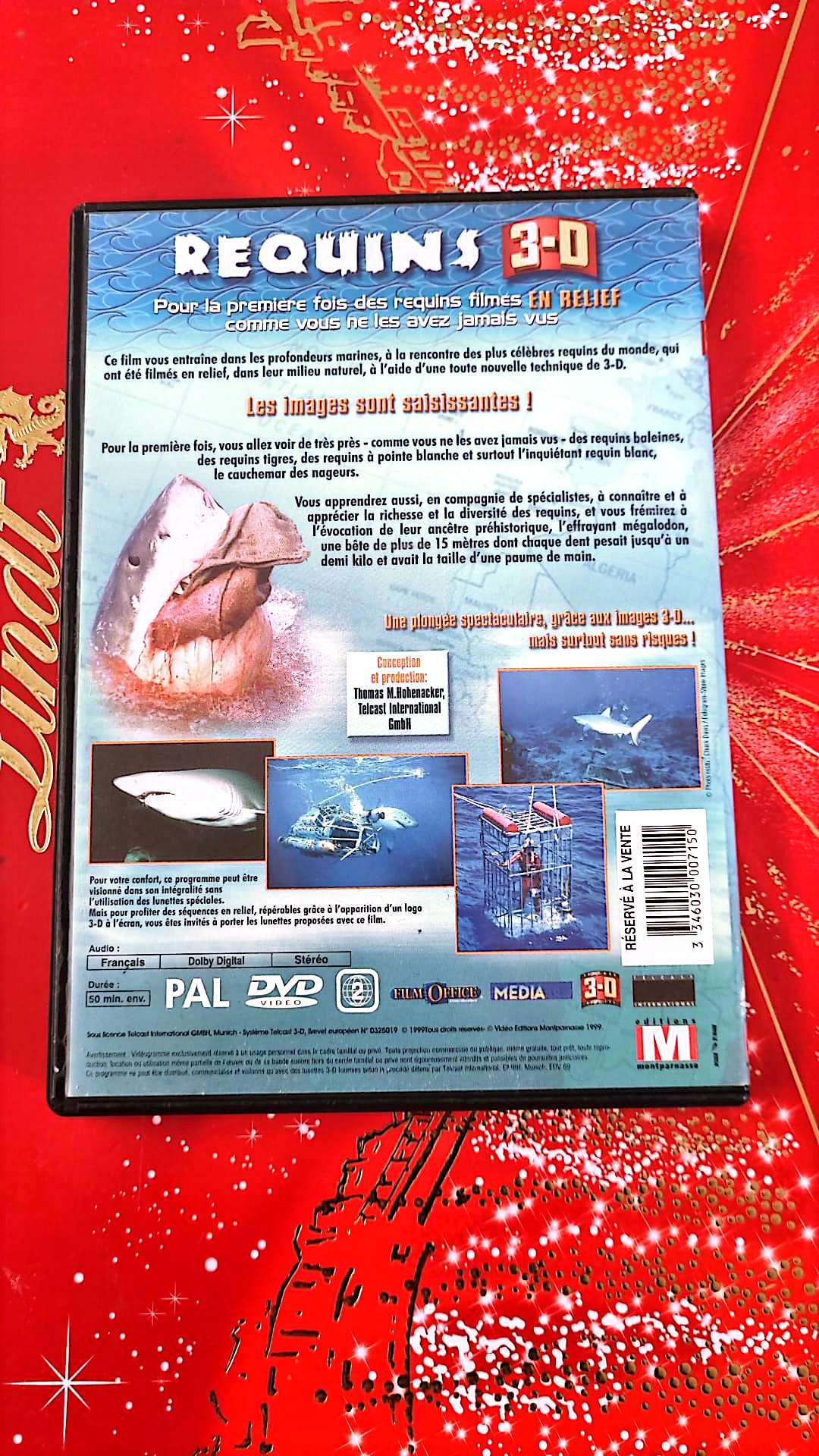 DVD : requin 3-d en