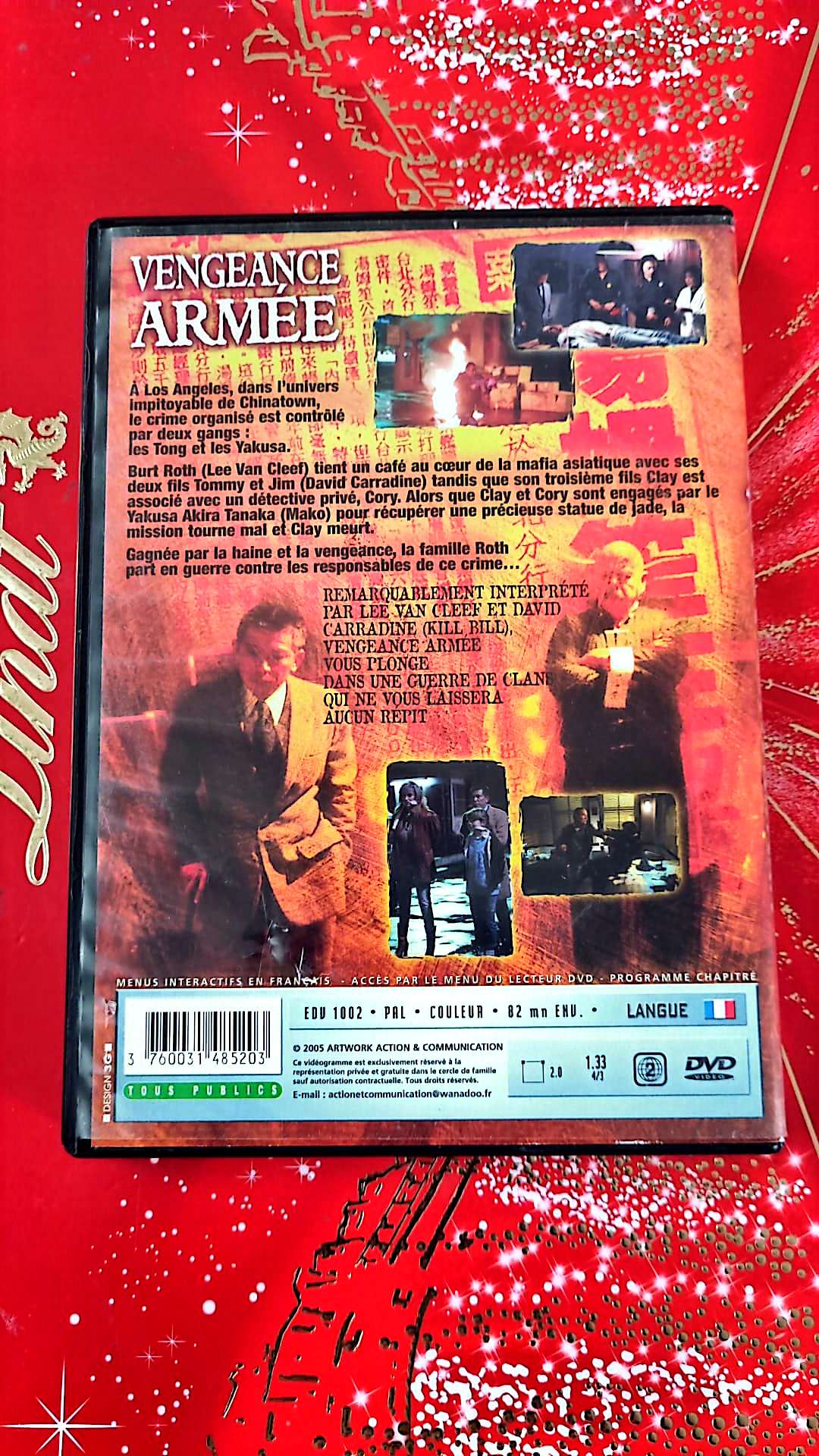 DVD : vengeance armée pour l'honneur d'un fils en