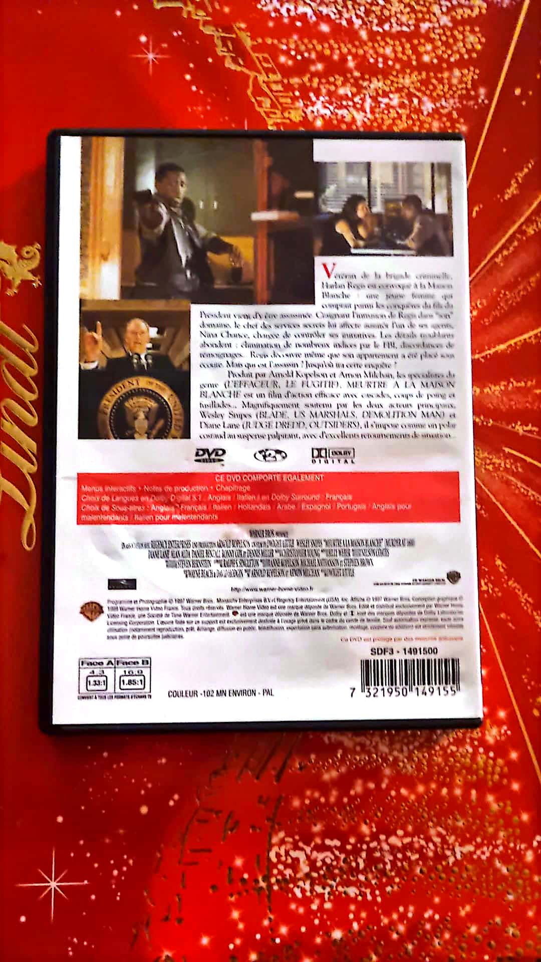 DVD meurtre à la maison blanche