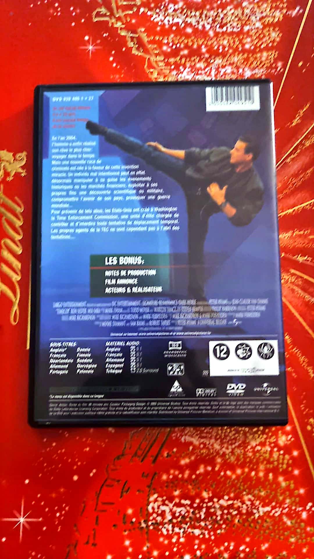 DVD van damme time cop