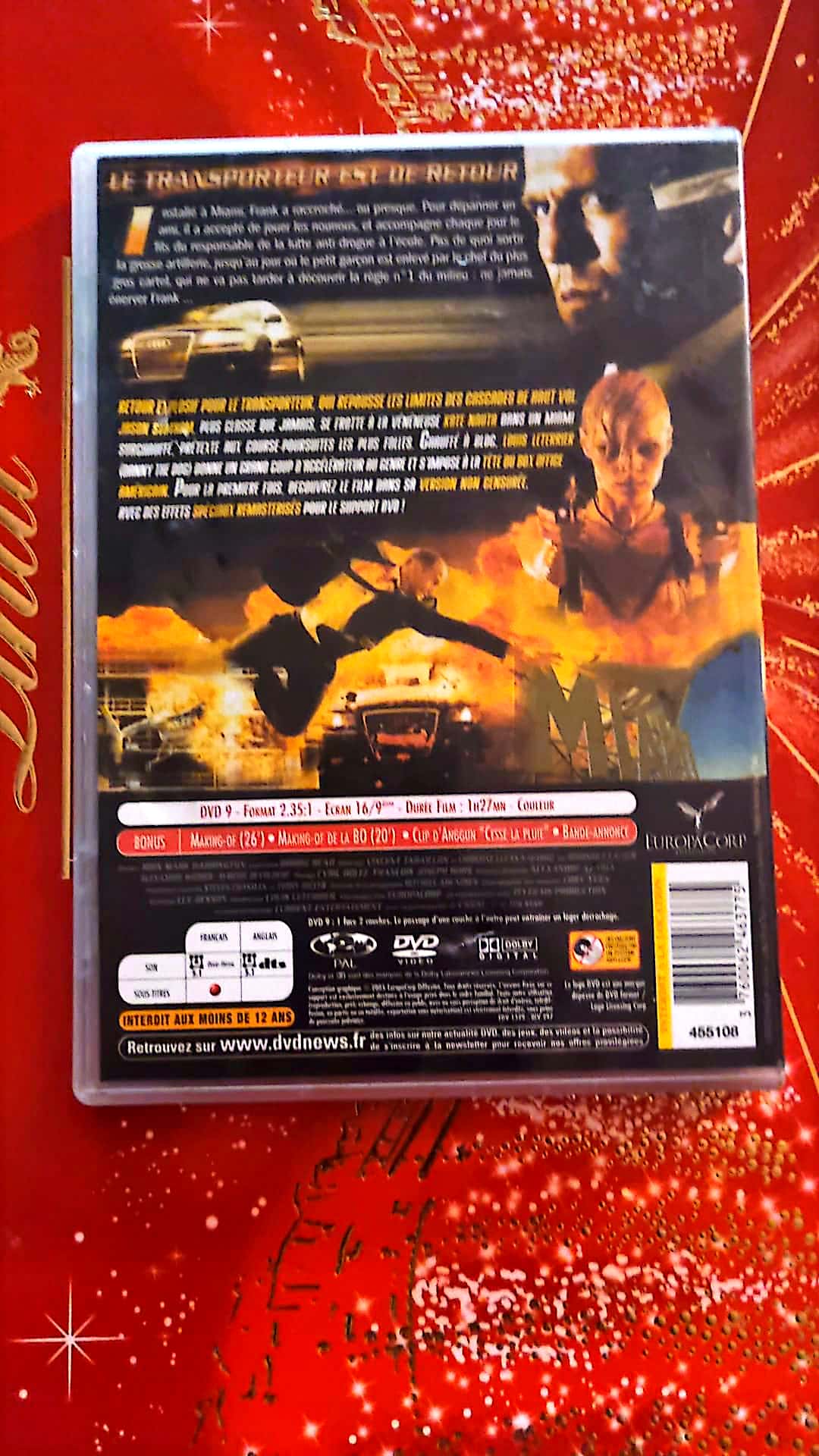 DVD Jason Statham Le Transporteur 2