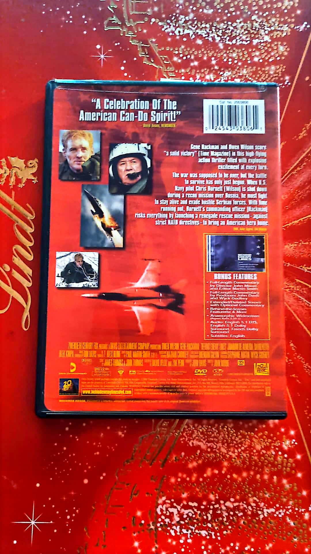 DVD Owen Wilson behind enemy lines