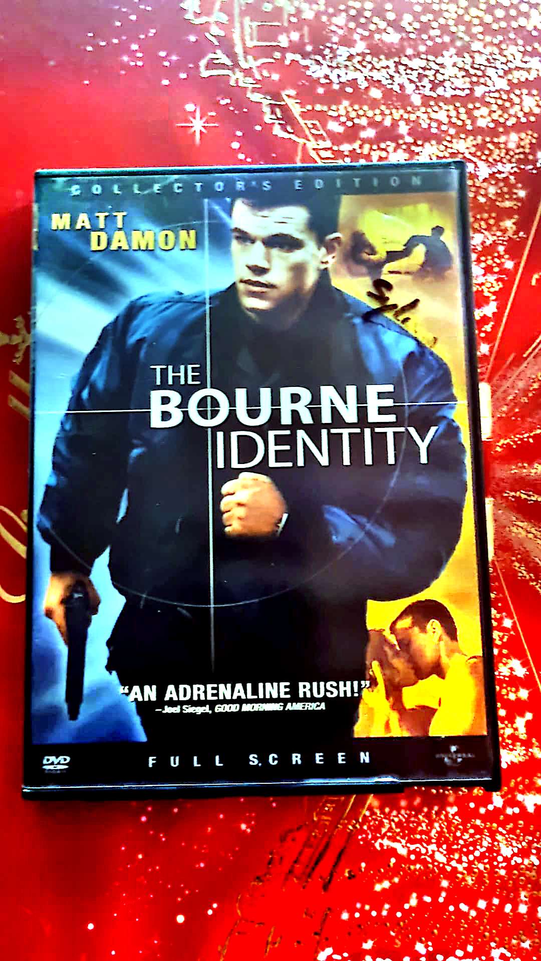 dvd matt damon the bourne identity